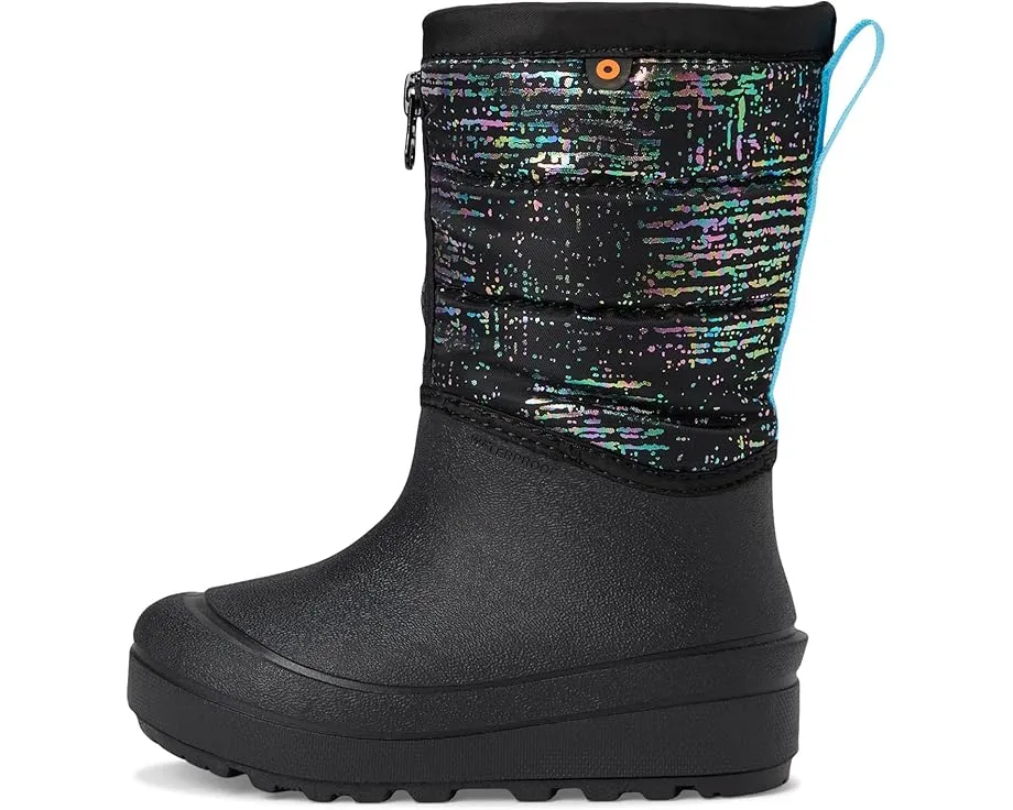 Зимние сапоги Bogs Snow Shell Zip Metallic Stripes с рейтингом комфорта до -30°C