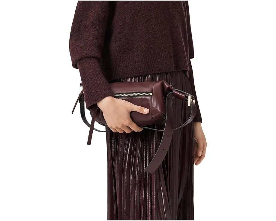 Мини-сумка через плечо Vega из кожи с молнией AllSaints