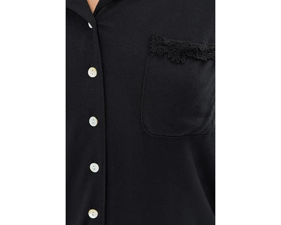 Комплект пижамы Eileen West из модала с отложным воротником