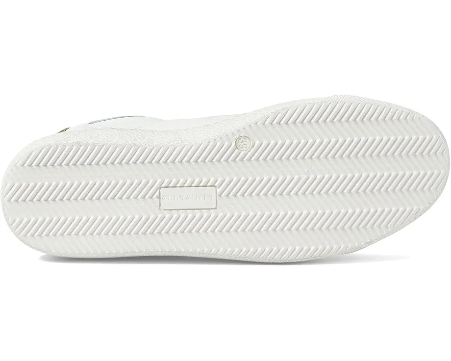 Кроссовки AllSaints Sheer Leopard с леопардовым принтом и низким верхом