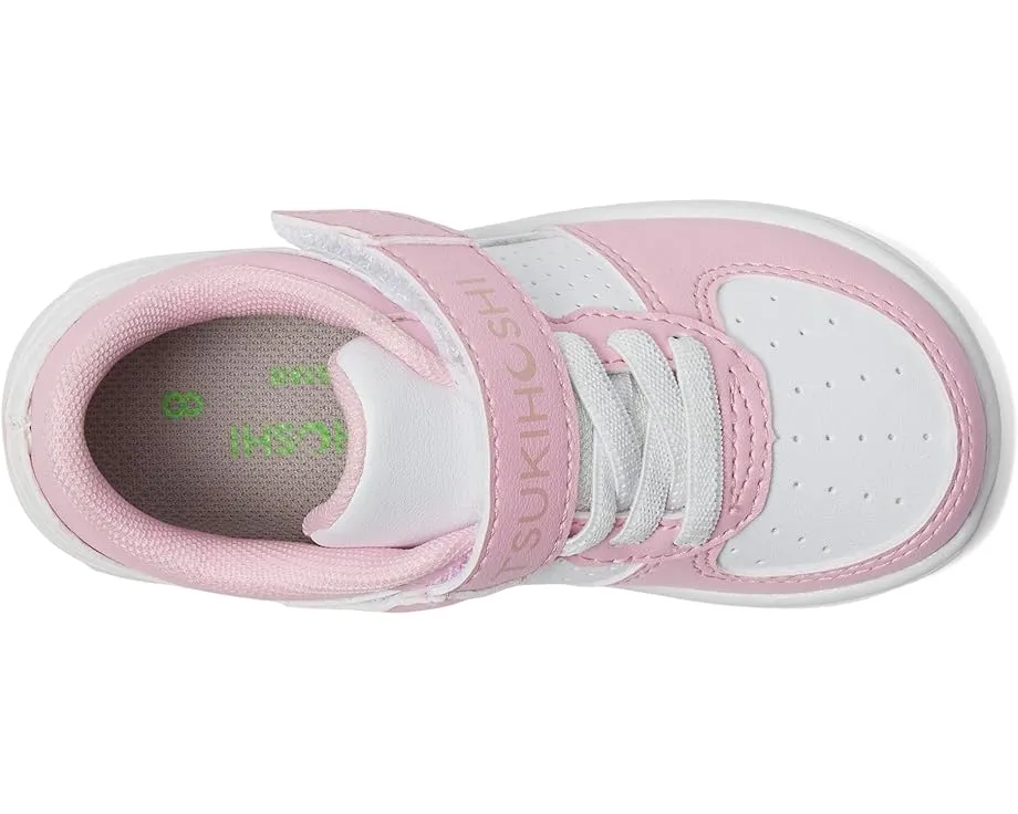 Детские кроссовки Tsukihoshi Kids Court с верхом из полиуретана и липучкой