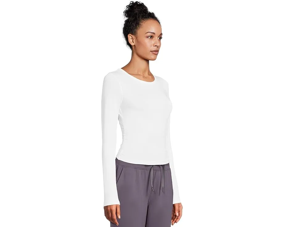 TravisMathew Длинная футболка Skyline Jersey с круглым вырезом и прямым низом