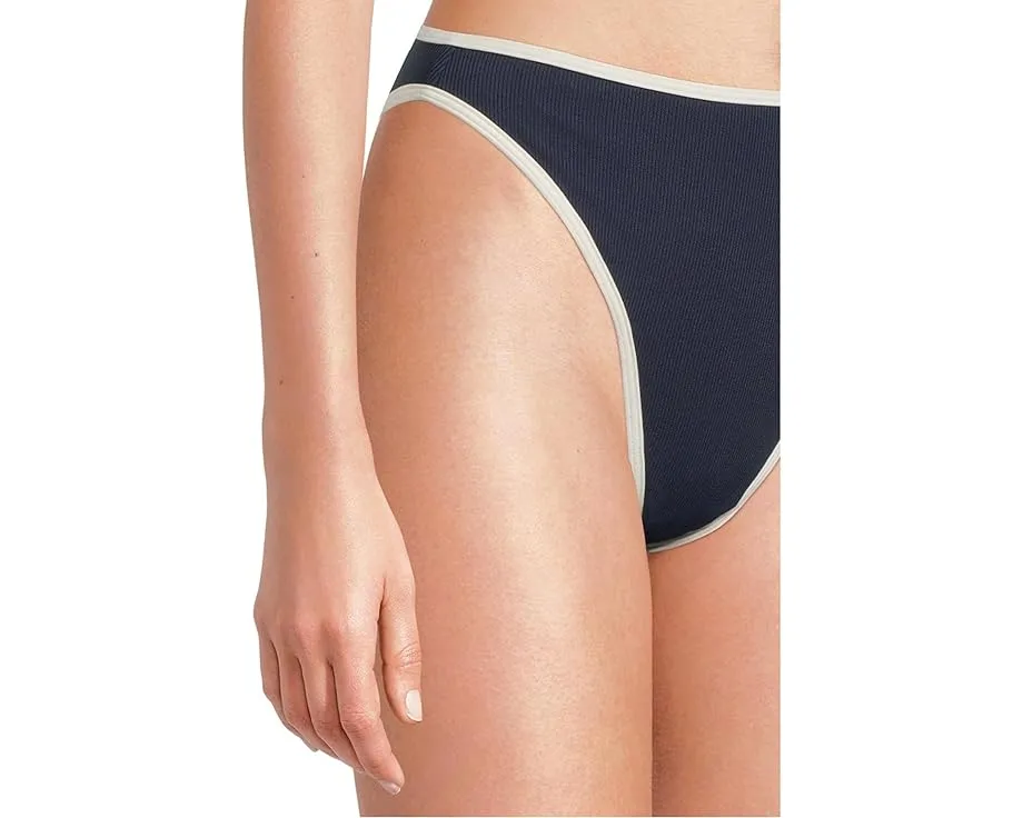 Купальник L*Space Nora Bottom Bitsy с высокой талией и контрастной окантовкой