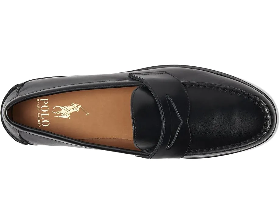 Лоферы Polo Ralph Lauren Alston Penny из кожи с ремешком