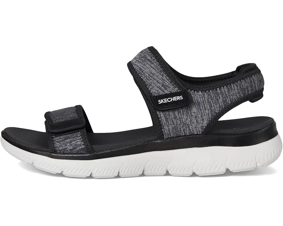 Сандалии Skechers Summits Cutest Icon с кожаным верхом и стелькой Yoga Foam