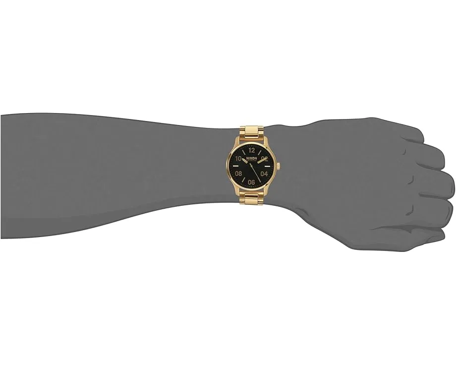 Наручные часы Nixon Patrol из нержавеющей стали с японским кварцем