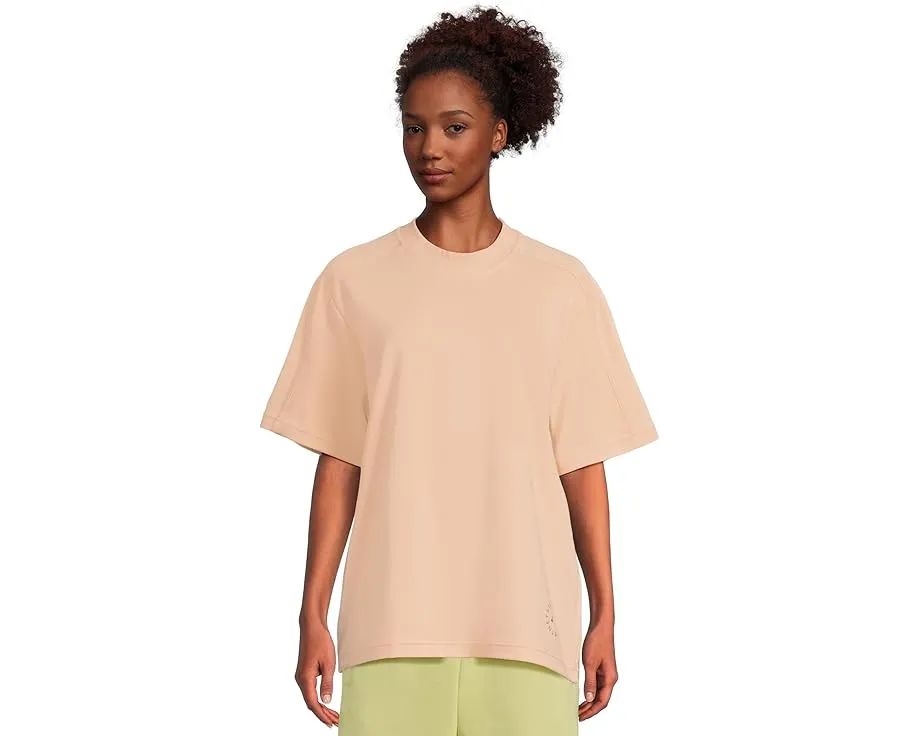 adidas by Stella McCartney свободная футболка из органического хлопка и полиэстера