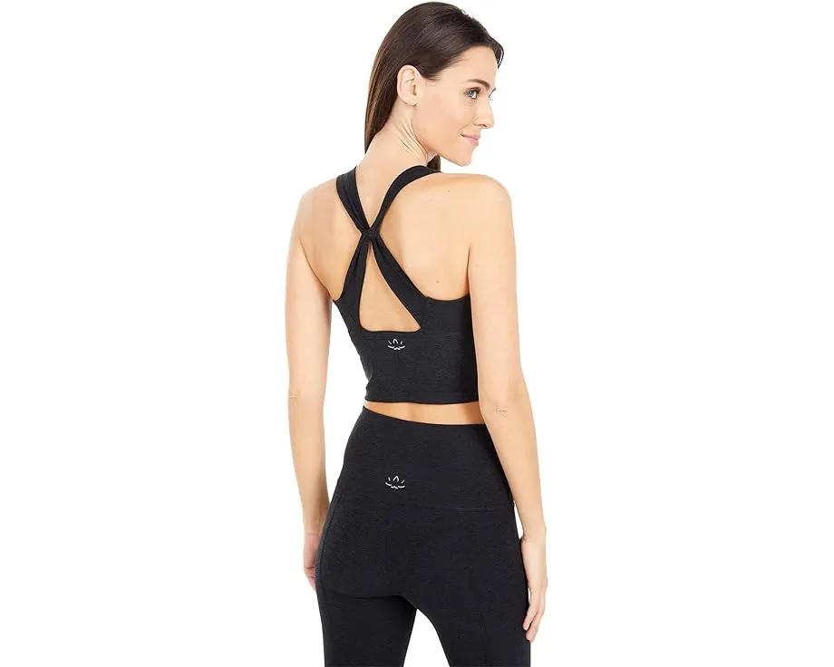 Кроп-топ Beyond Yoga Spacedye Twist Through с узлом на спине