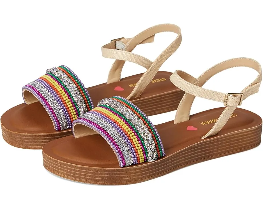 Детские сандалии Steve Madden Kids Trim с платформой и регулируемой пряжкой