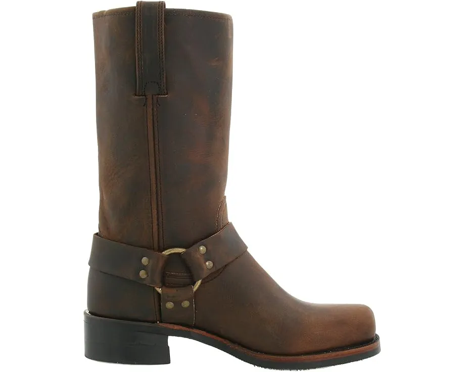 Ковбойские ботинки Frye Harness 12R из грубой кожи с упором