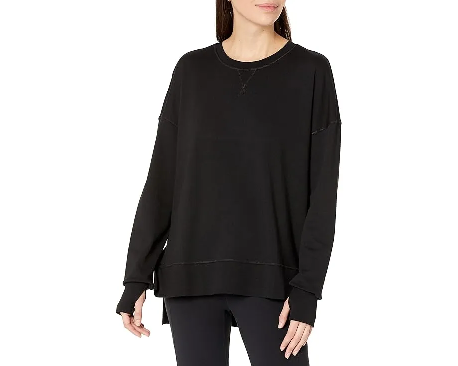 Длинный свитшот Sweaty Betty After Class из органического хлопка и Modal