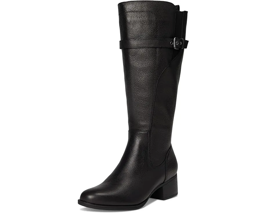 Высокие сапоги Naturalizer Kenna Wide Calf до колена с ремнем и пряжкой