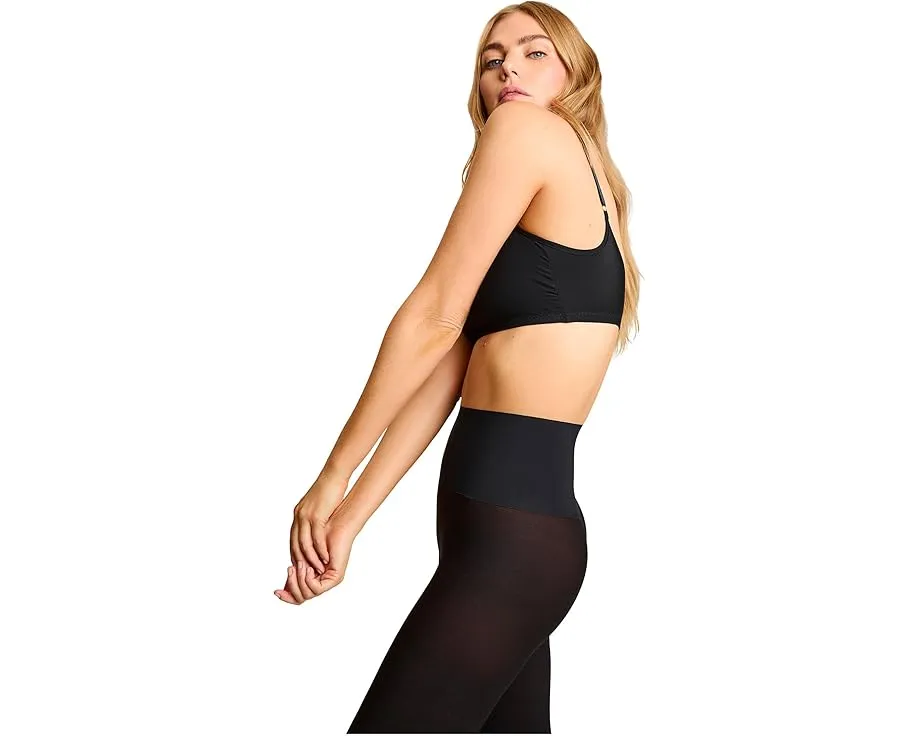 Commando Полностью непрозрачные матовые колготки 2 шт с микрофиброй и гладкой резинкой