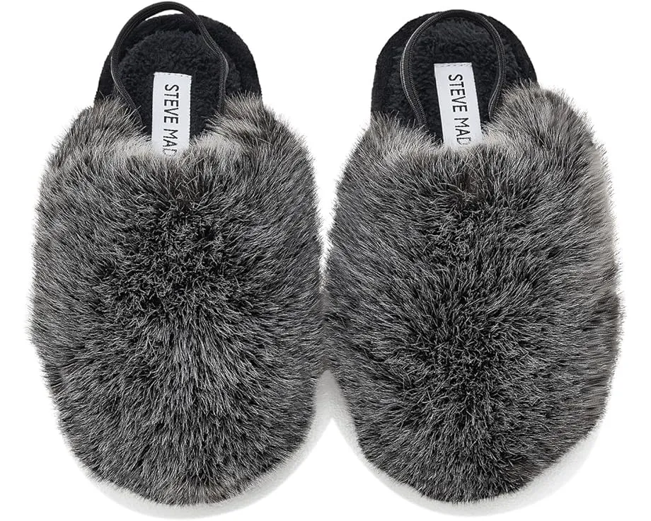 Детские тапочки Steve Madden Kids Poof из искусственного меха