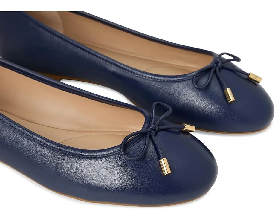 Балетки Lauren Ralph Lauren Jayna из мягкой кожи с бантом