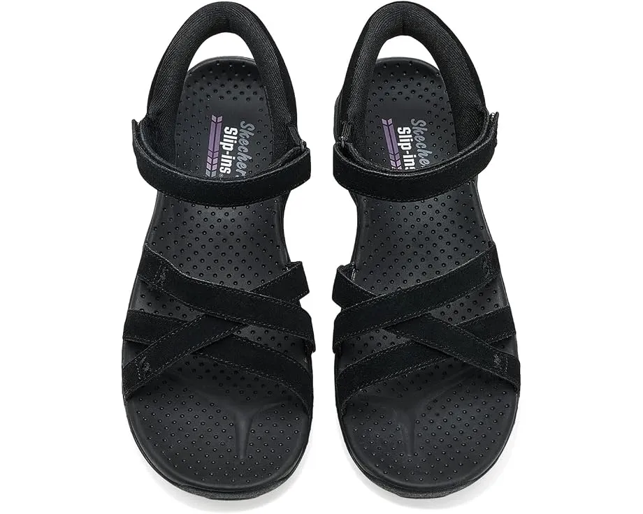 SKECHERS сандалии Reggae Natural Poise Hands Free с перекрестными ремешками