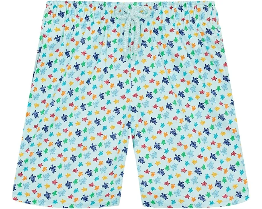 Детские плавки Vilebrequin Micro Ronde Des Tortues Rainbow Stretch с эластаном