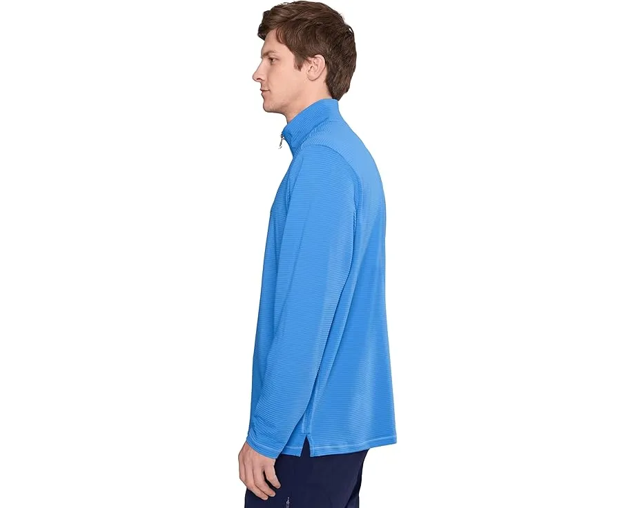 Куртка Tommy Bahama Costa Wave Half Zip с защитой UPF 30 и влагоотведением