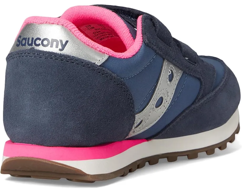 Детские кроссовки Saucony Originals Jazz с двойной застежкой на липучках