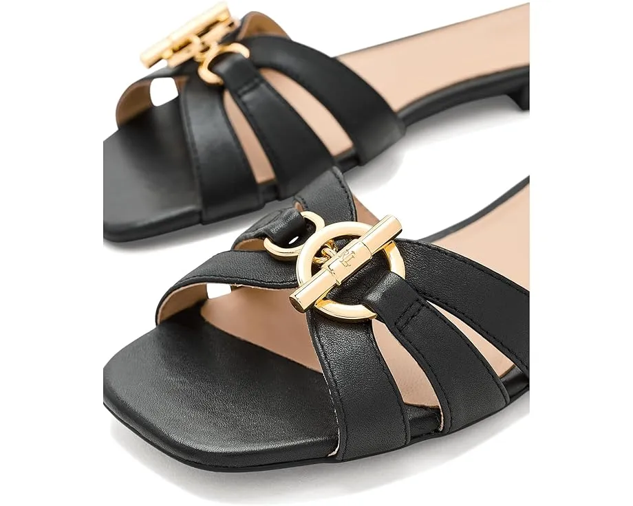 Босоножки Lauren Ralph Lauren Blaike из кожи наппа с многоремешковым верхом