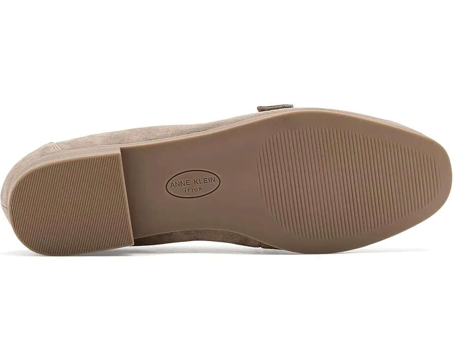 Лоферы Anne Klein Bowie slip on с бантом из замши
