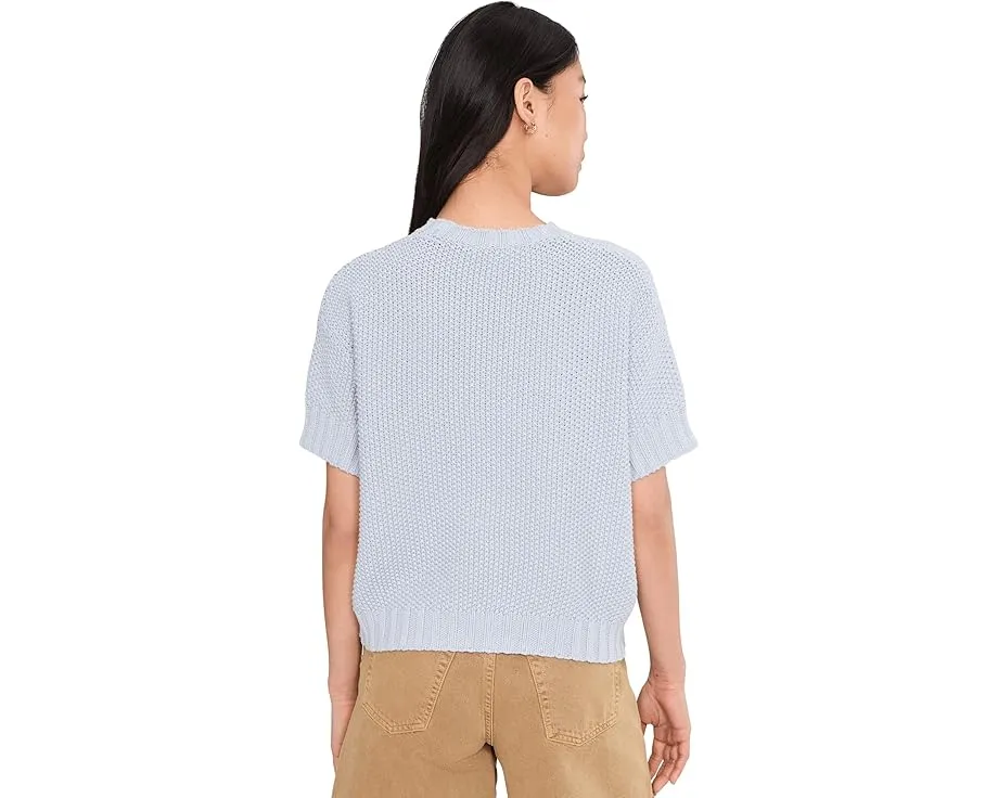 Свитер Splendid Annmarie с короткими рукавами и фактурной вязкой