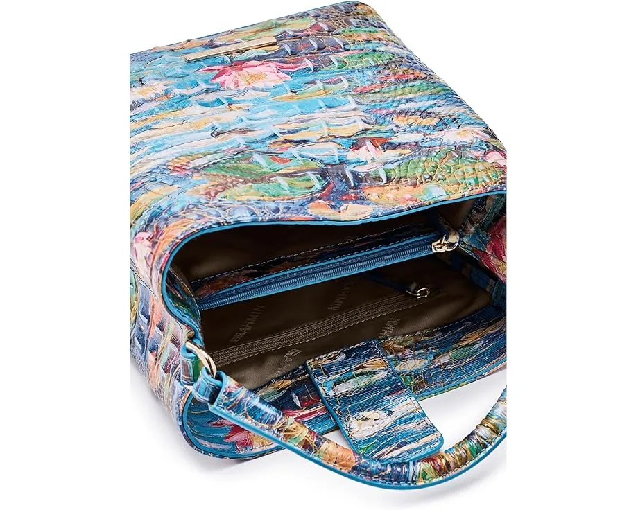 Мини сумка кроссбоди Mini Amelia от Brahmin с открытым верхом