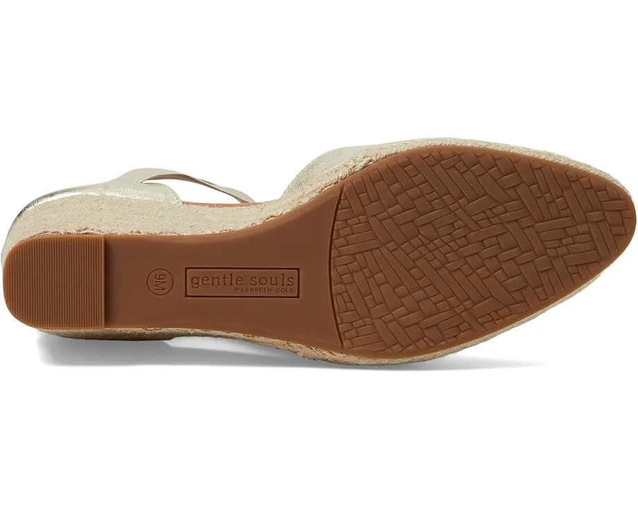 Туфли Gentle Souls by Kenneth Cole Orya на танкетке с плетеным каблуком