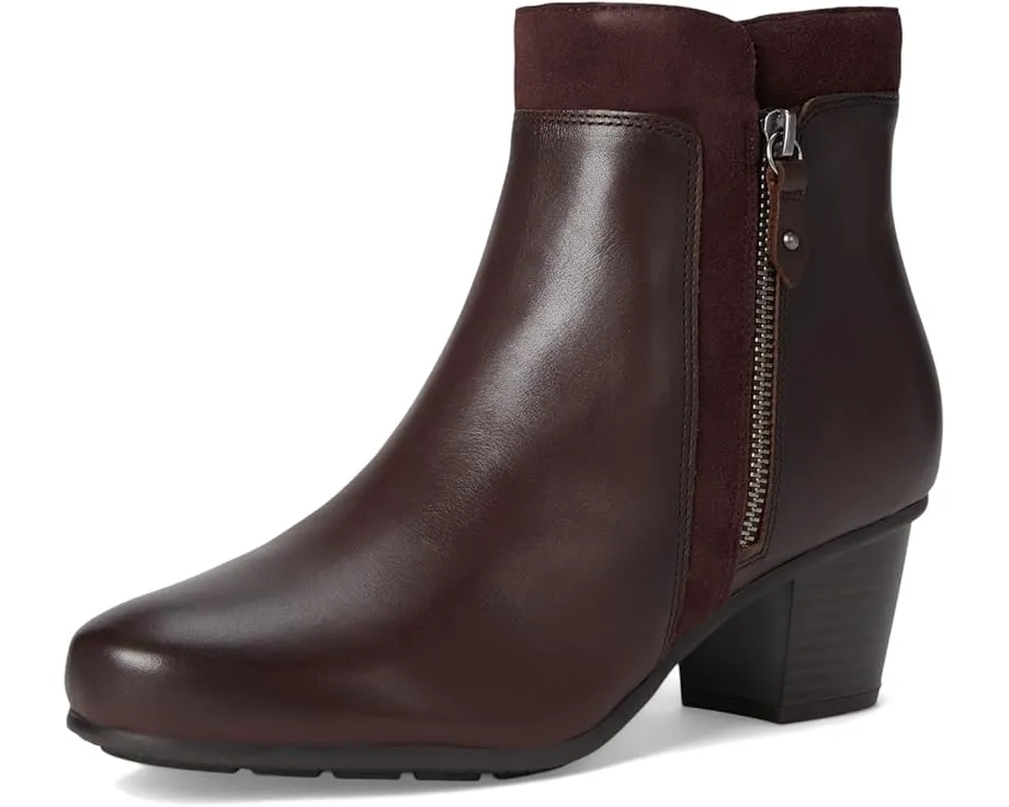 Ботильоны Cobb Hill Wynter с миндалевидным носком и боковой молнией