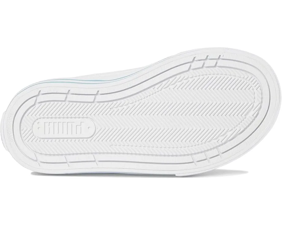 Кроссовки PUMA Kids Court Classic Vulc на липучках с подошвой из каучука