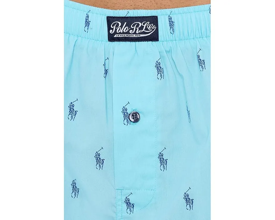 Polo Ralph Lauren боксеры из хлопка с принтом и эластичным поясом