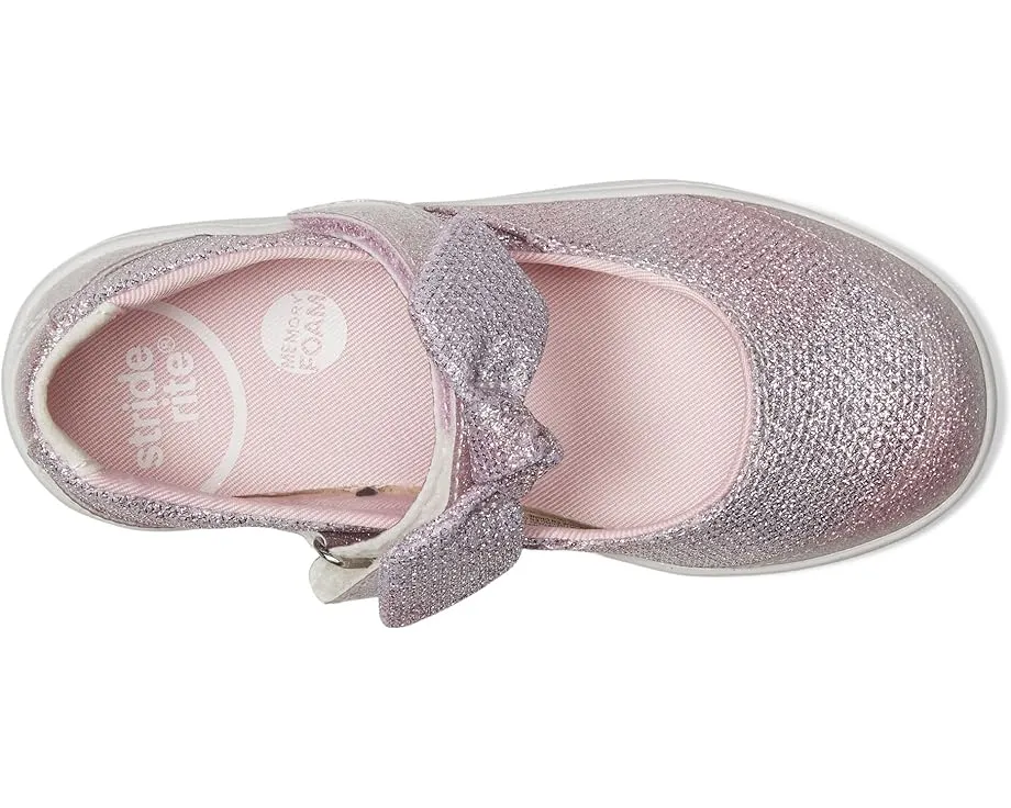 Туфли Stride Rite SR Selena для малышей с блестящей кожей и бантиком