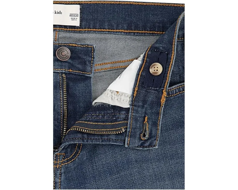 Джинсы прямого кроя abercrombie kids Afb Straight Fit с регулируемым поясом