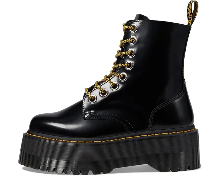 Ботинки Dr. Martens Jadon Max на высокой платформе с молнией