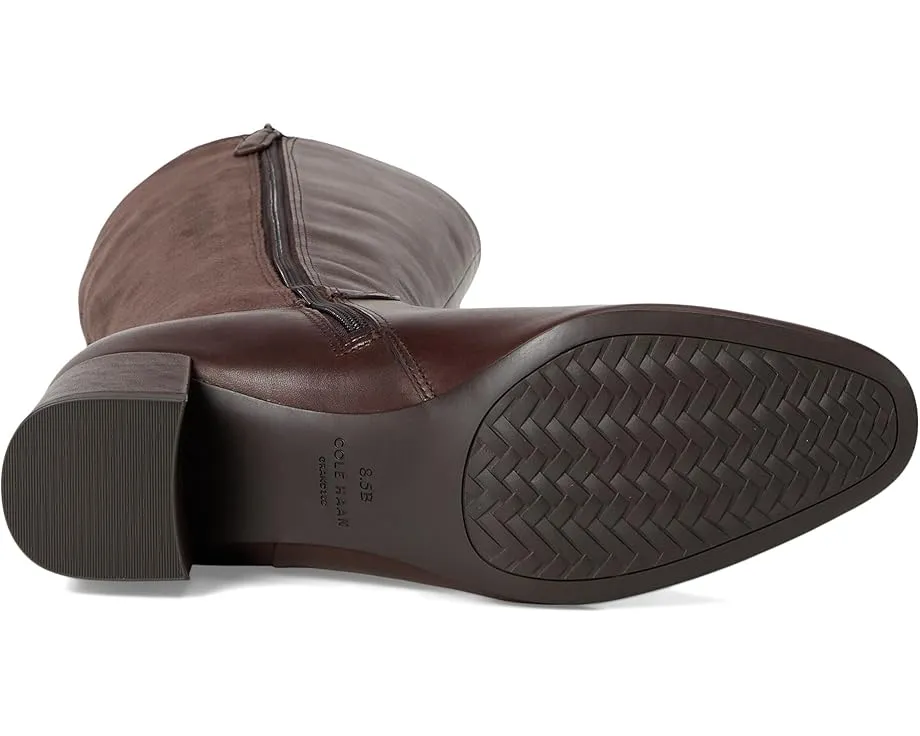 Высокие сапоги Cole Haan Serenna с водонепроницаемой кожей и клиновидной подошвой