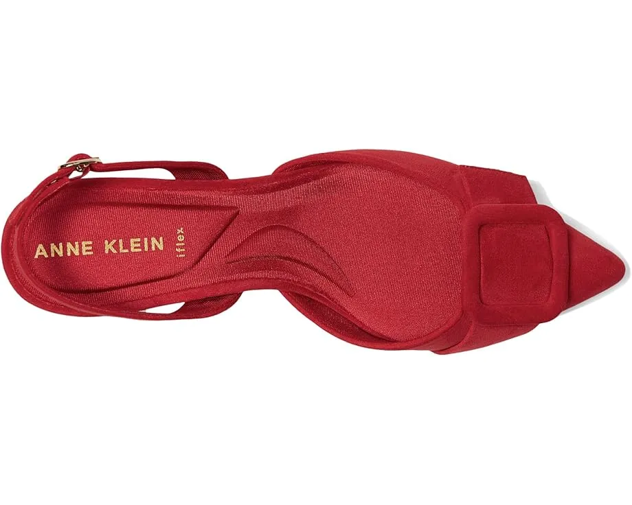 Туфли Iva от Anne Klein на устойчивом каблуке kitten heel с заостренным носком