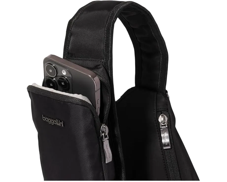 Слинг сумка Baggallini Central Park Large с карманом для телефона на ремне