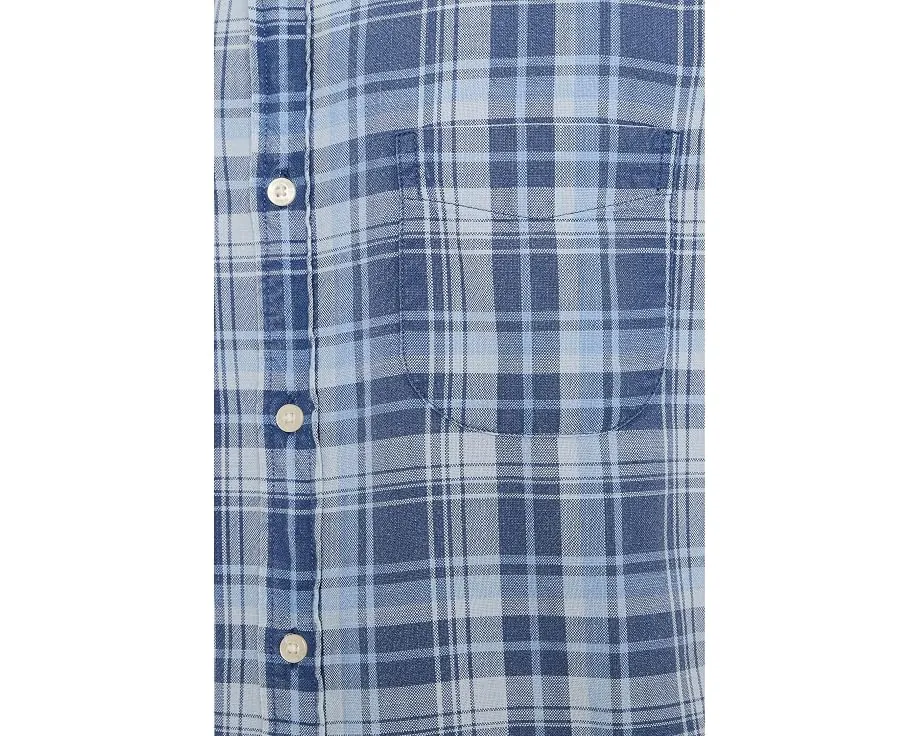Рубашка Vineyard Vines Seafarer Plaid Island с принтом в клетку