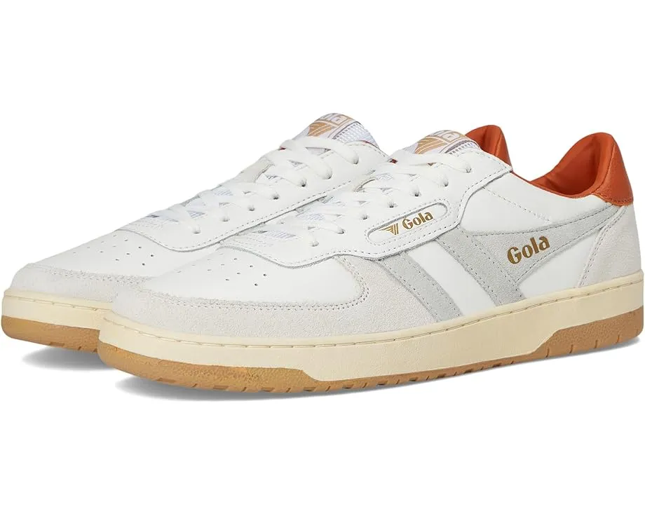 Кроссовки Gola Hawk из комбинации кожи и замши