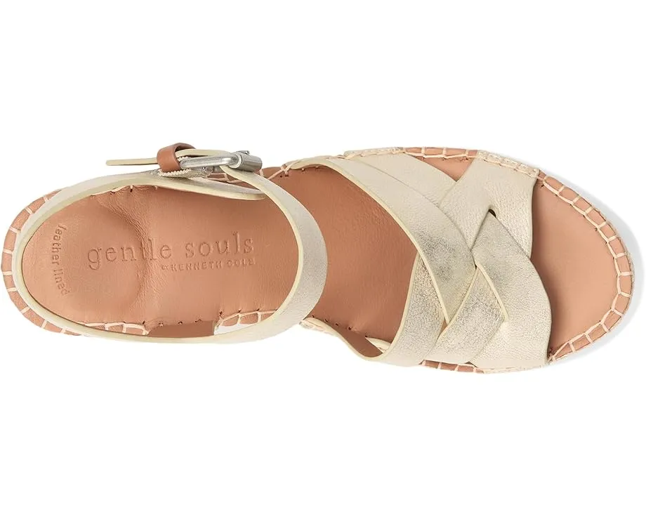 Сандалии Gentle Souls Caspian на танкетке с застежкой на пряжке