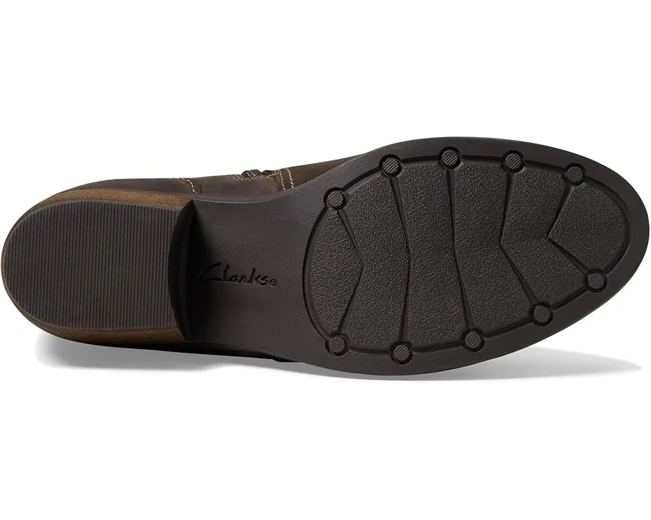 Ботинки Clarks Charlten Grace с кольцевой фурнитурой и удобной стелькой