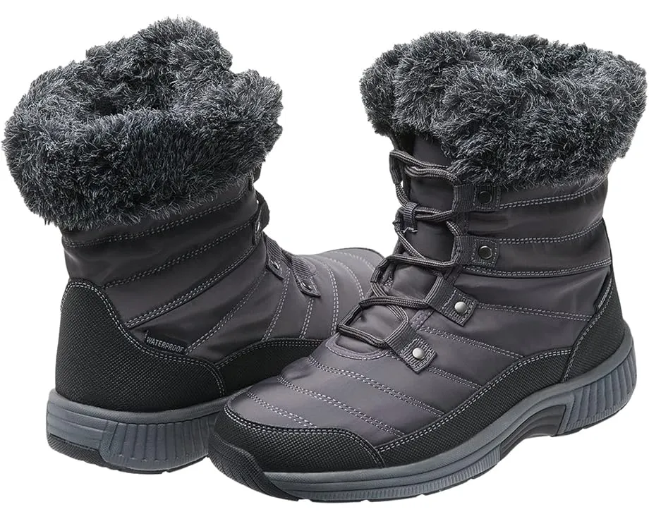 Ботинки Orthofeet Alps водонепроницаемые с противоскользящей подошвой и боковой молнией