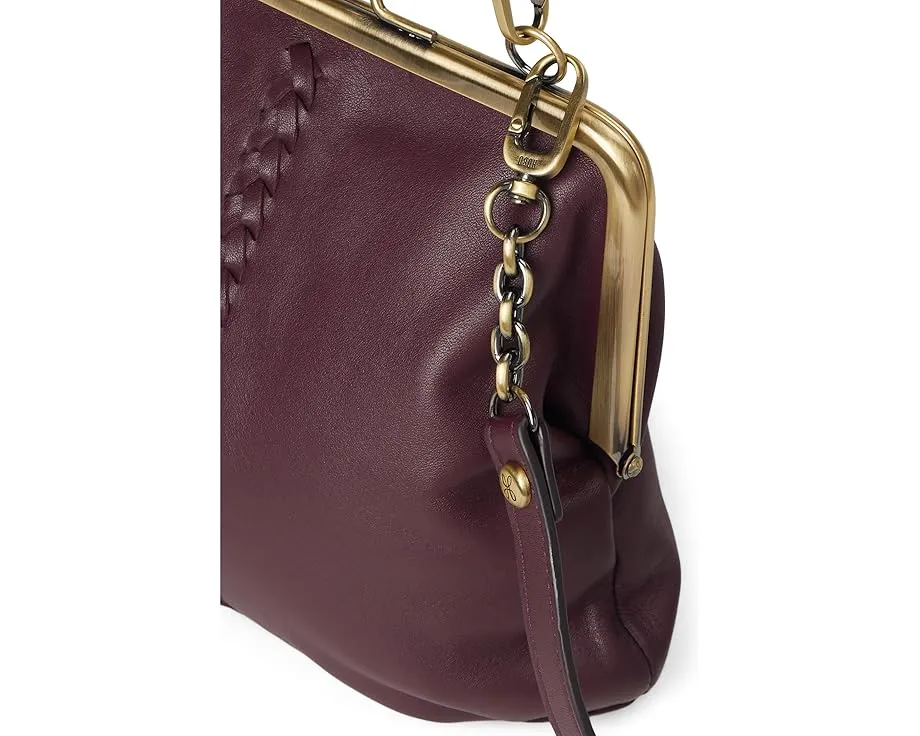 Кожаная сумка кроссбоди HOBO Alba с застежкой-кисслок