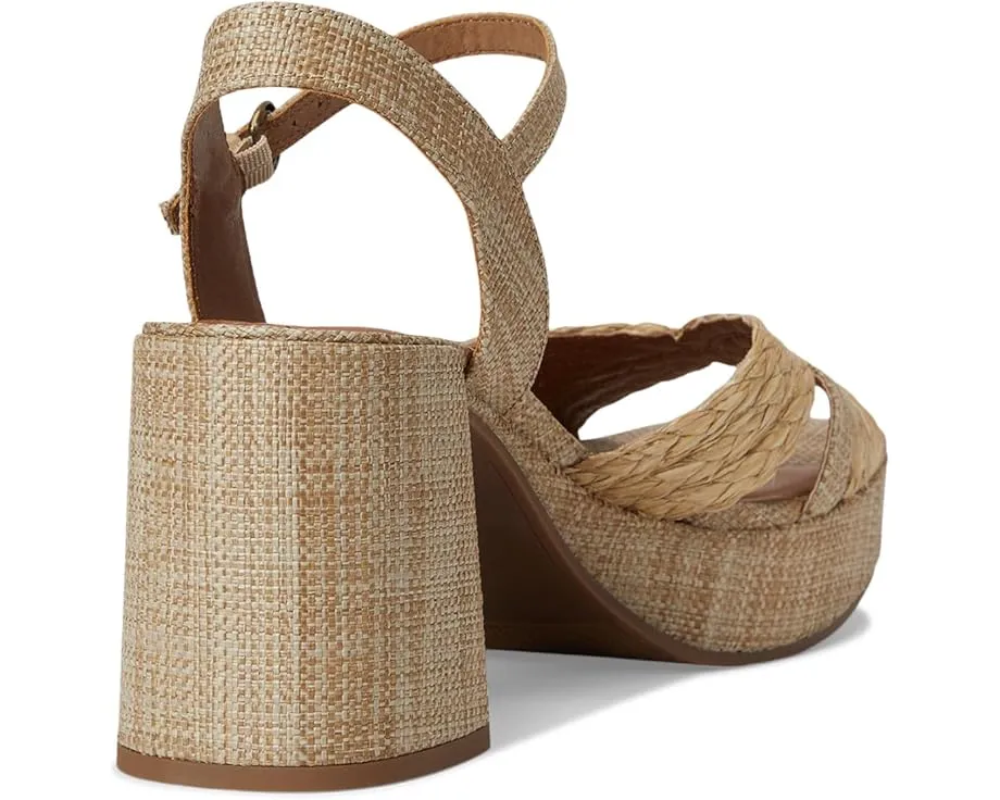 Сандалии Marrika Platform High Heel от Lucky Brand из денима с массивным каблуком и платформой