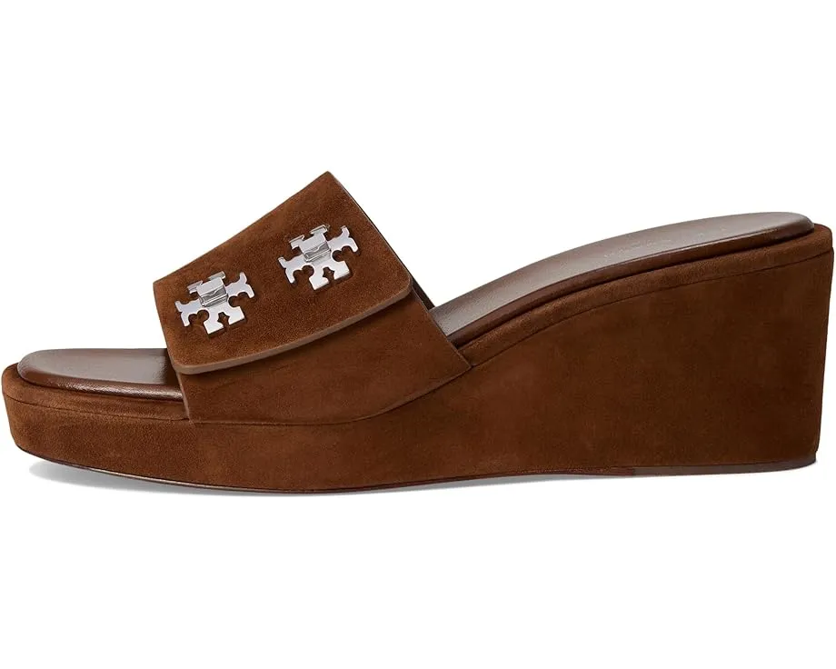Босоножки Tory Burch Turnlock Wedge на платформе 60 мм