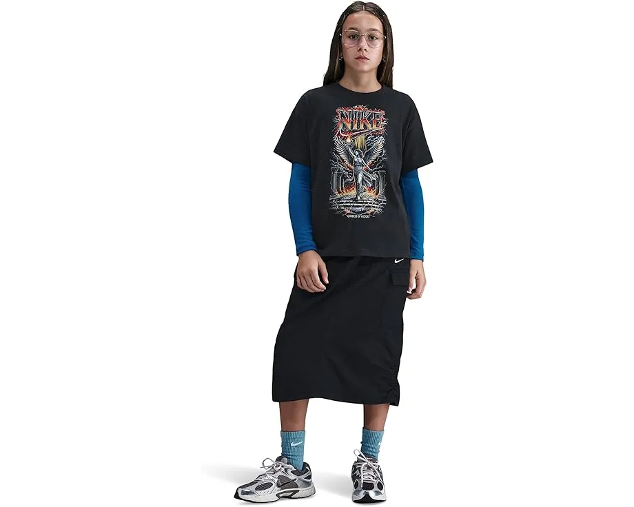 Детская футболка Nike Kids Essential из мягкого хлопка с классическим кроем