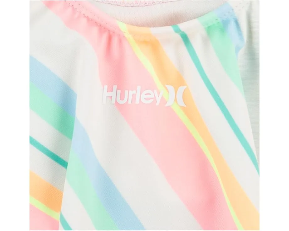 Детский купальник Hurley Kids Flounce Bikini с воланами и защитой UPF 50+