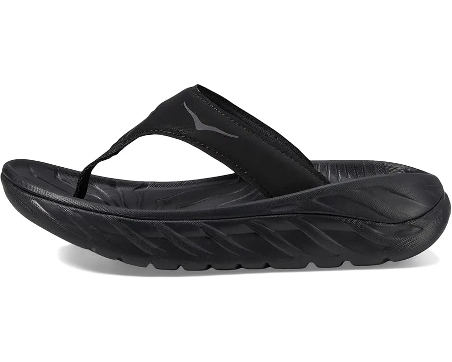 Hoka Ora Recovery Flip с увеличенной межподошвой и геометрией Meta-Rocker