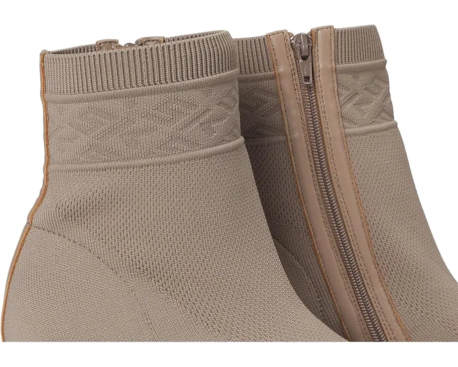 Ботильоны Kalista из эластичного трикотажа с квадратным носком и каблуком David Tate