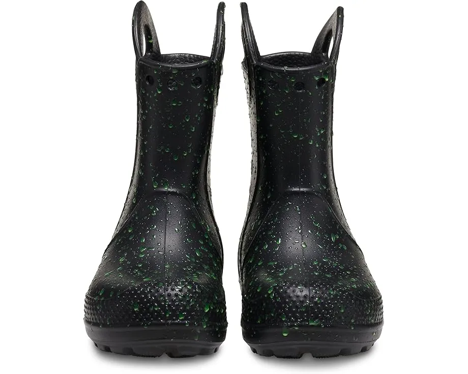 Детские резиновые сапоги Handle it Rain Boot от Crocs с радугой